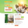 Thiết kế web Landing page bánh giảm cân