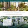 Thiết kế web landing page bất động sản 02