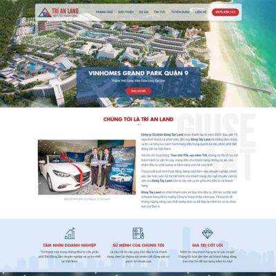 Thiết kế web bất động sản 20