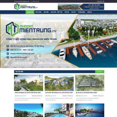 Thiết kế web bất động sản 05