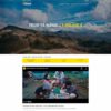 Thiết kế web landing page giới thiệu tour du lịch