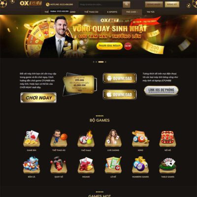Thiết kế web Kubet, Casino, Poker 02