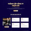 Thiết kế web landing page dịch vụ thành lập công ty, doanh nghiệp