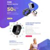 Thiết kế web landing page bán đồng hồ thông minh smartwatch