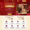 Thiết kế web landing page đông trùng hạ thảo