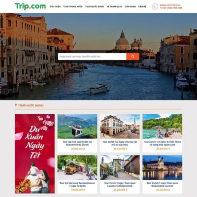 Thiết kế web bán tour du lịch 10