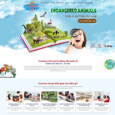 Thiết kế web giáo dục anh ngữ 08