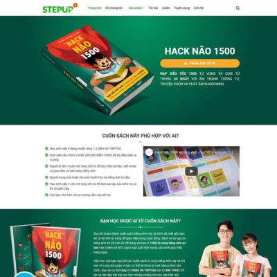 Thiết kế web giới thiệu sách, bán sách