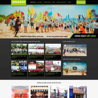 Thiết kế web công ty tổ chức sự kiện 05