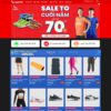 Thiết kế web bán giày dép, đồ thể thao