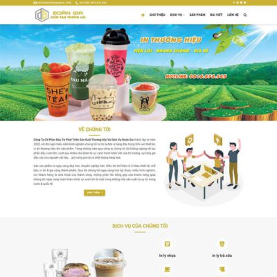 Thiết kế web in nhựa