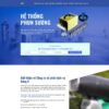 Thiết kế web landing page máy phun sương