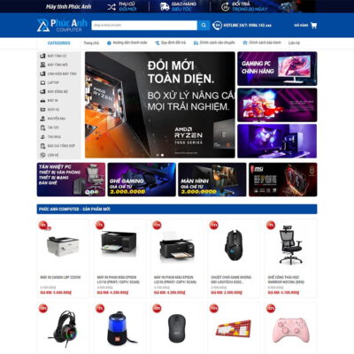 Thiết kế web bán máy tính 04