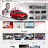 Thiết kế web bán ô tô Misubishi 02