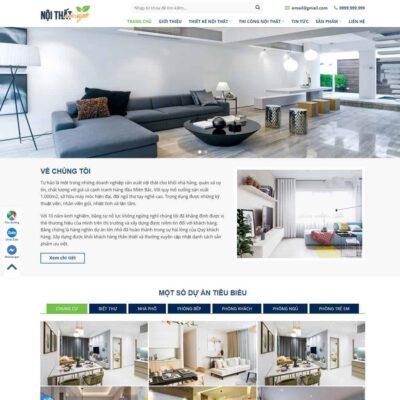 Thiết kế web nội thất 22