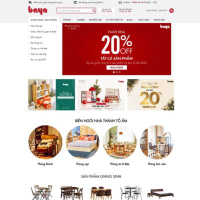 Thiết kế web nội thất 24