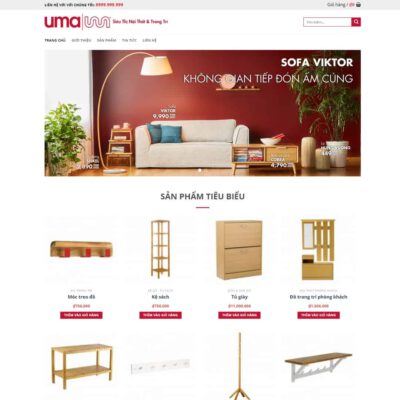 Thiết kế web nội thất 07