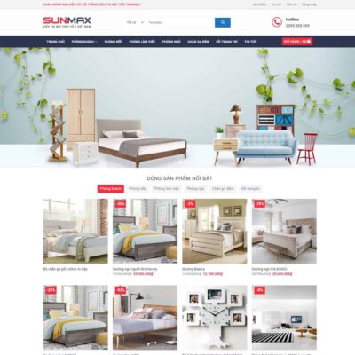 Thiết kế web nội thất 08