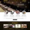 Thiết kế web đào tạo, khóa học piano, nhạc cụ