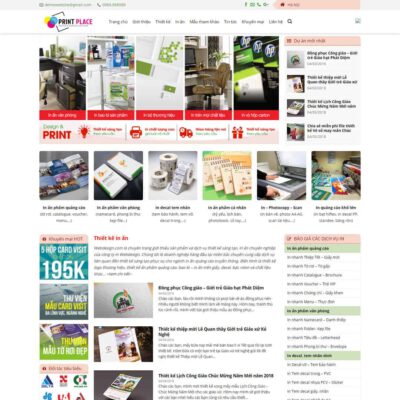 Thiết kế web dịch vụ thiết kế, in ấn 03