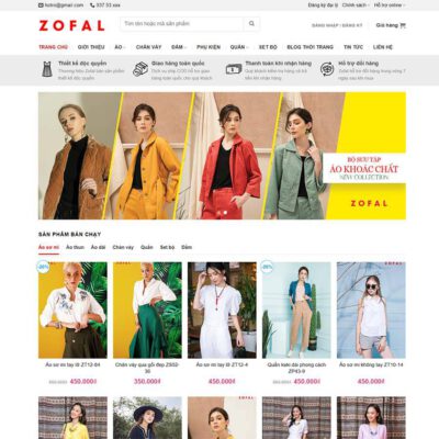 Thiết kế web cửa hàng thời trang 07