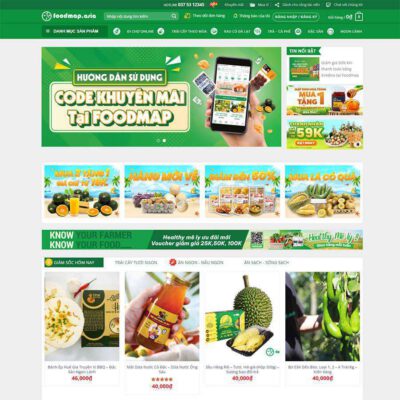 Thiết kế web thực phẩm 18