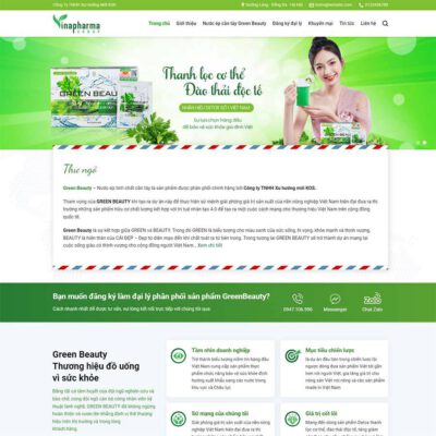 Thiết kế web thực phẩm chức năng 21