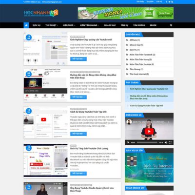 Thiết kế web tin tức 13
