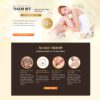 Thiết kế web Landing page triệt lông thẩm mỹ viện