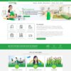 Thiết kế web dịch vụ vệ sinh, dọn dẹp nhà cửa