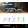 Thiết kế web bán lều du lịch, đồ phượt camping
