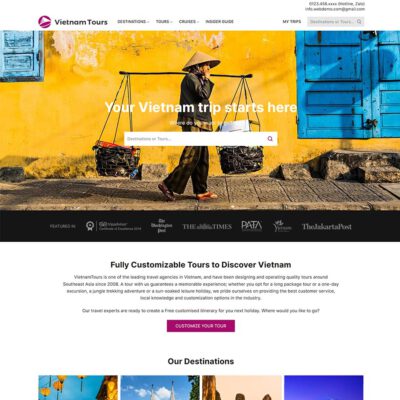 Thiết kế web du lịch 18