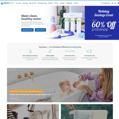 Thiết kế web bán máy lọc nước 05