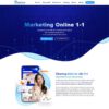 Thiết kế web landing page tư vấn marketing online