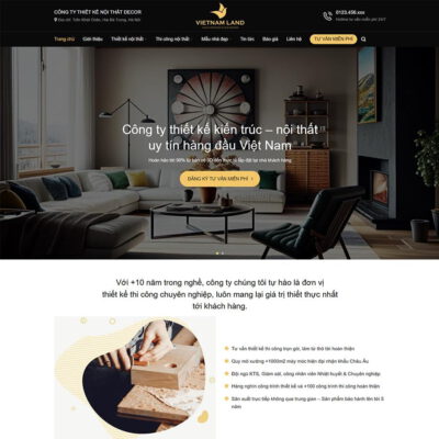 Thiết kế web nội thất 40