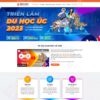 Thiết kế web tư vấn du học Úc