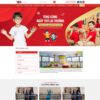 Thiết kế web trường mầm non 02