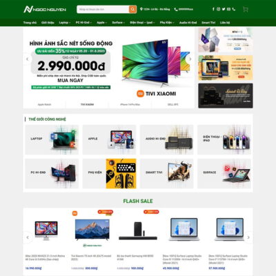 Thiết kế web bán máy tính 08