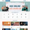 Thiết kế web bán khóa học