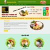 Thiết kế web quán bún đậu mắm tôm