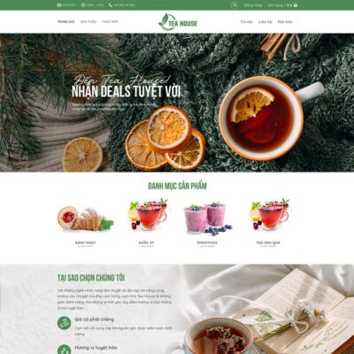 Thiết kế web bán cafe 05