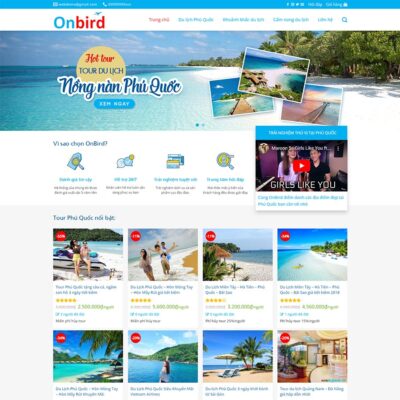 Thiết kế web du lịch 20