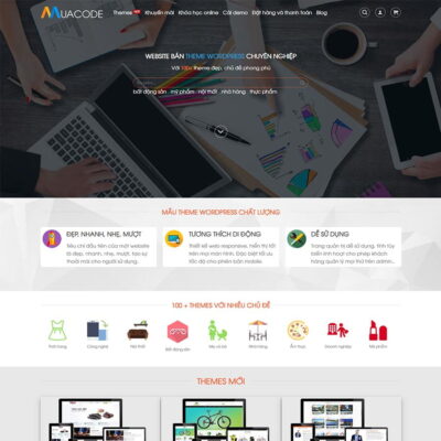Thiết kế web web bán theme muatheme