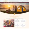 Thiết kế web bán lều du lịch, đồ phượt camping 02