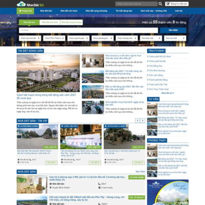 Thiết kế web bất động sản 45