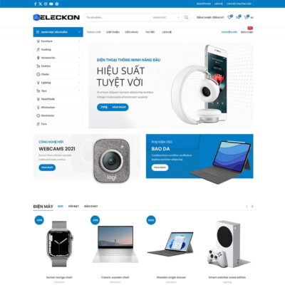 Thiết kế web bán đồ công nghệ 04