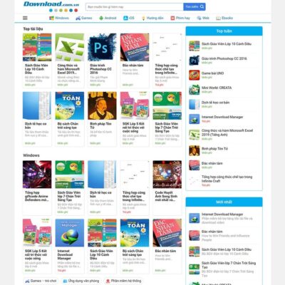 Thiết kế web download phần mềm, tài liệu 02